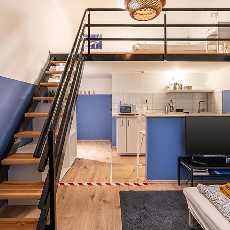 Cosy Studio In Central Party District W41 Blue Budapest Eksteriør billede