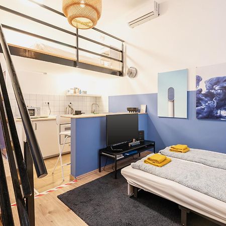 Cosy Studio In Central Party District W41 Blue Budapest Eksteriør billede